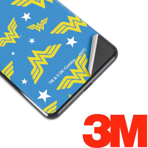 DC Comics Wonder Woman Logo Pattern Google Pixel 3 XL Skin